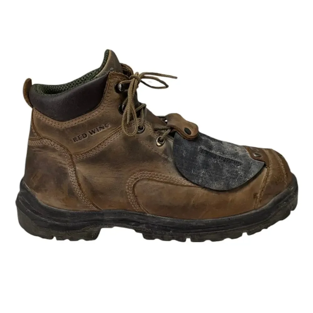Red Wing King Toe Metguard 4456 Boots GUC Size 10.5D.     S3969